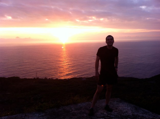 The last sunrise of 2012.