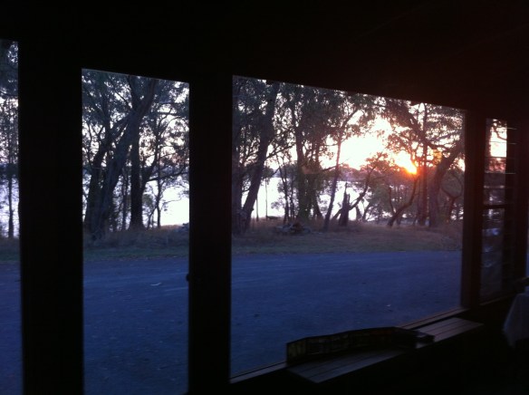 Bowral sunsets from the kitchen sink are not to be missed.