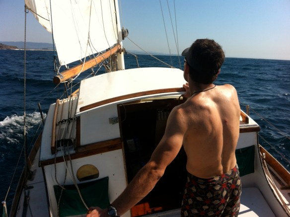 Sail! For a little bit.