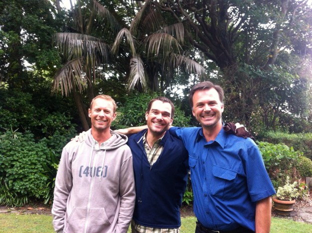 Two men, each more than worth traveling 16,000 miles to see.