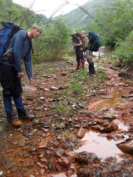 Bryce and I, deep in the Alaska range- June 2007. (Photo: David Kahn)