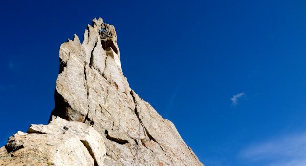 approach to the feather buttress.