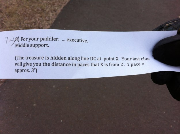 Typical sample clue.