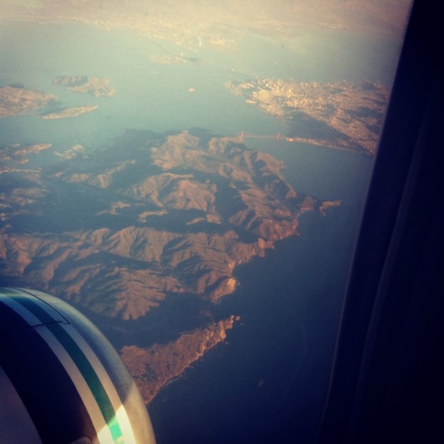 Perfect San Francisco sunset.