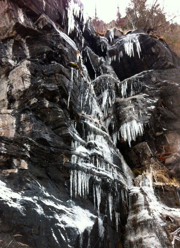 From the belay at The Thing In Between/MuleSkinner. Forming, but not there yet.