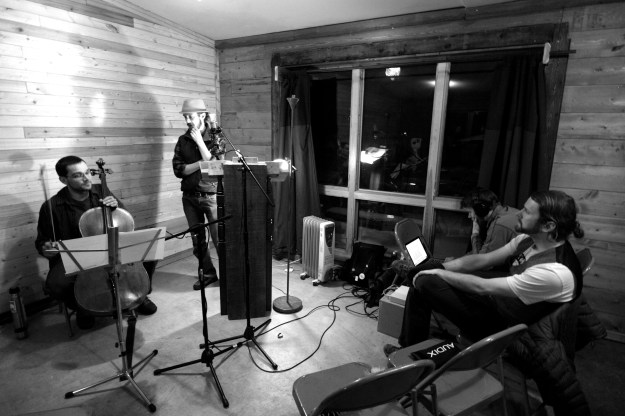 The stage is set. (Photo: Nick Triolo)