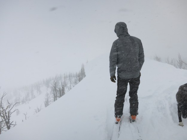 gash point bitterroot, backcountry skiing, avalanche evaluation