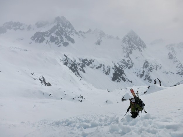 Bomber Traverse, Talkeetna Mountains, Alaska, ski mountaineering