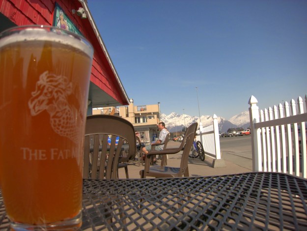 Harbor-side views from The Fat Mermaid...