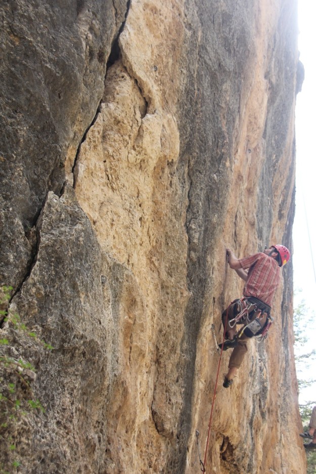 "Circus in the Wind." 5 Stars. 5.11a. Full Value.