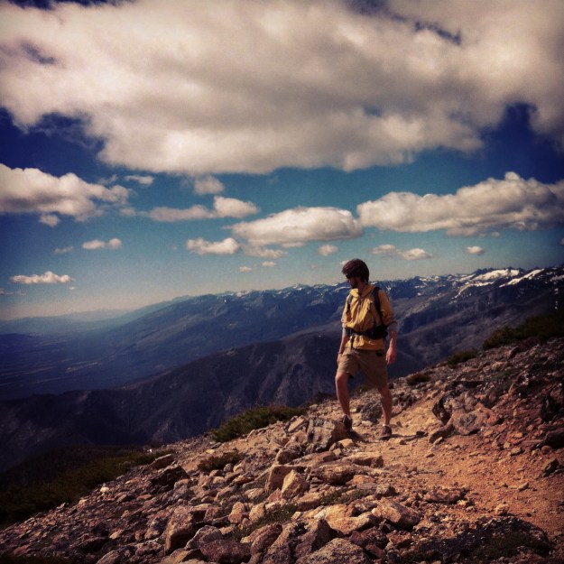 that spot, just a random one on the trail. is sacred.