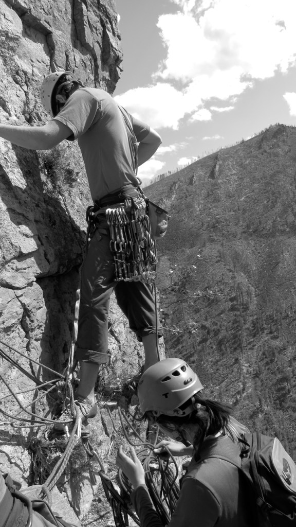 Changeover with two incredible partners.