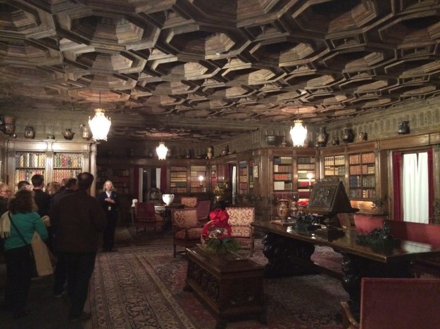 Hearst Castle library. Absurd, but amazing.