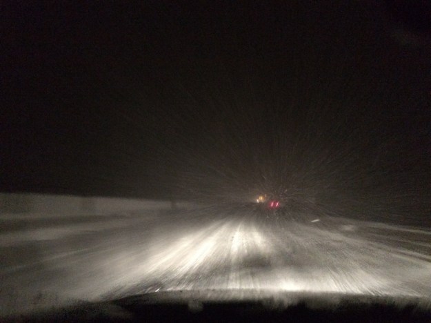 It was a rough drive to those first few interviews. Ellensburg, WA, 01.15.15.