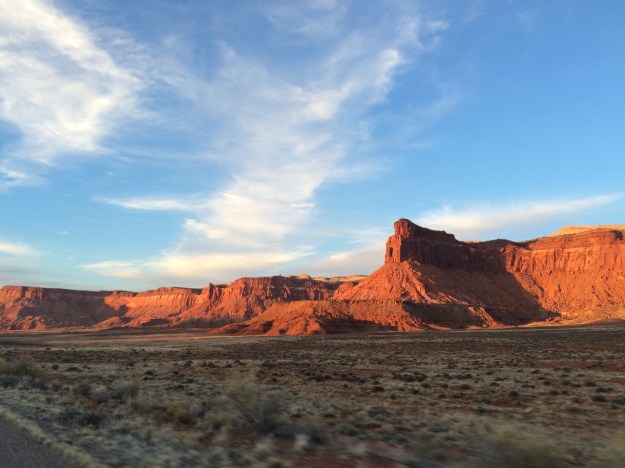 The evening lights were spectacular.