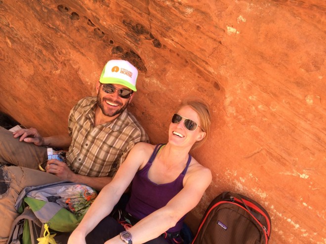 Lovely lady in the desert!