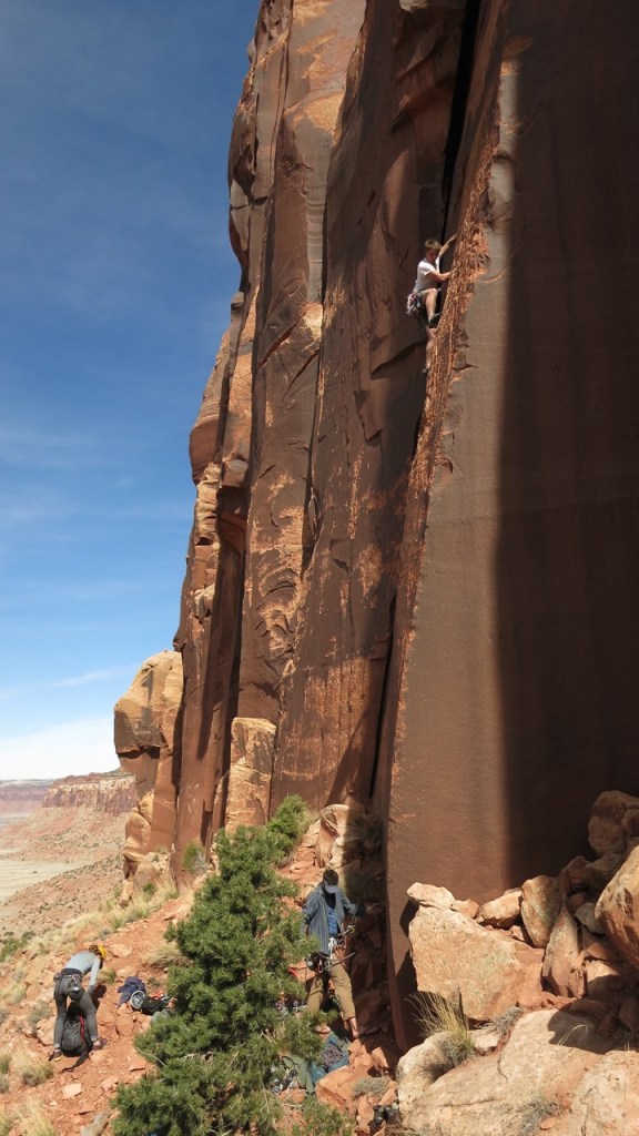 Dave and I, cracking the whip at Pistol Whipped wall.