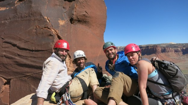 Easter Island summit party.
