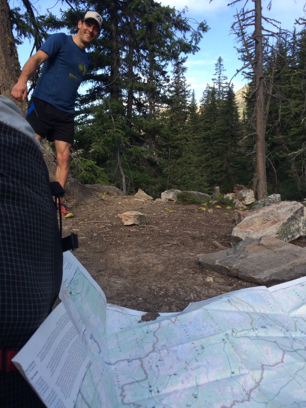 trail running, maps, brooks running shoes, stretching