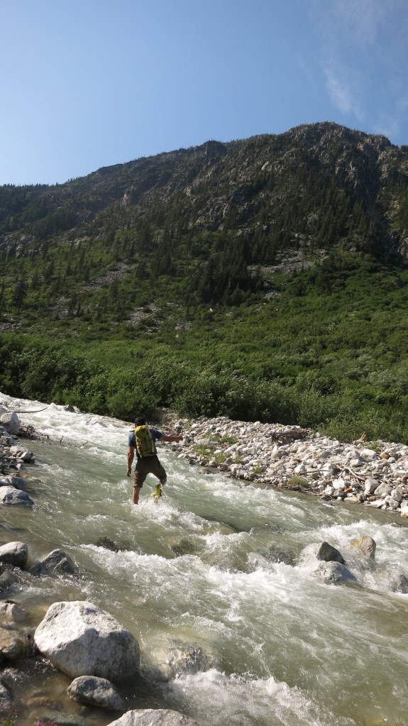 River crossing, or foot icing?