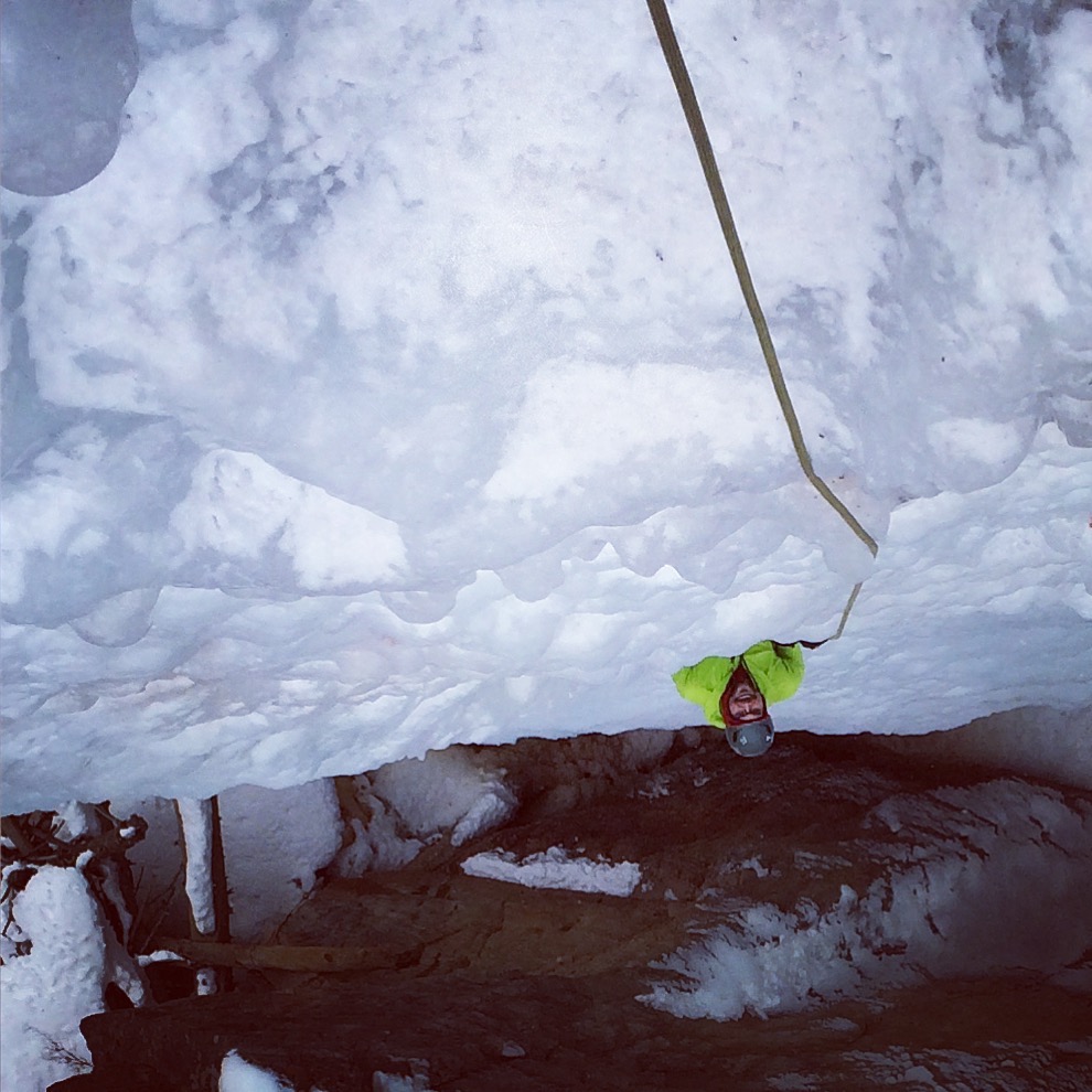 ouray ice park, ice climbing, top rope tough guy