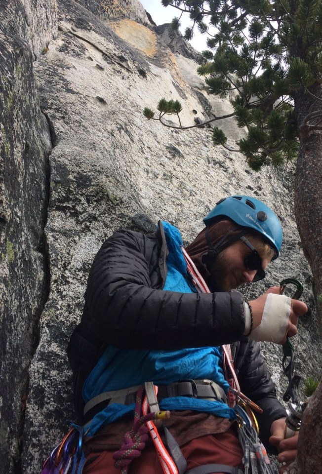 rock climbing, bergner-stanley, prusik peak