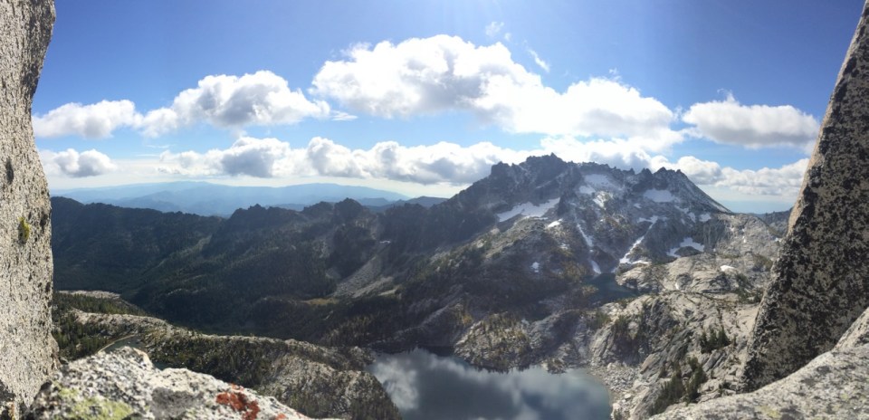 rock climbing, bergner-stanley, prusik peak