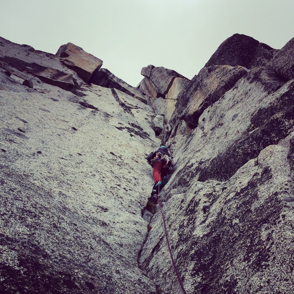 prusik peak, crux, rock climbing, enchantments